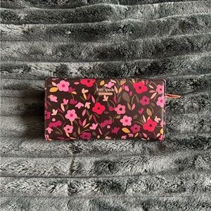 Kate Spade Floral Leather Wallet